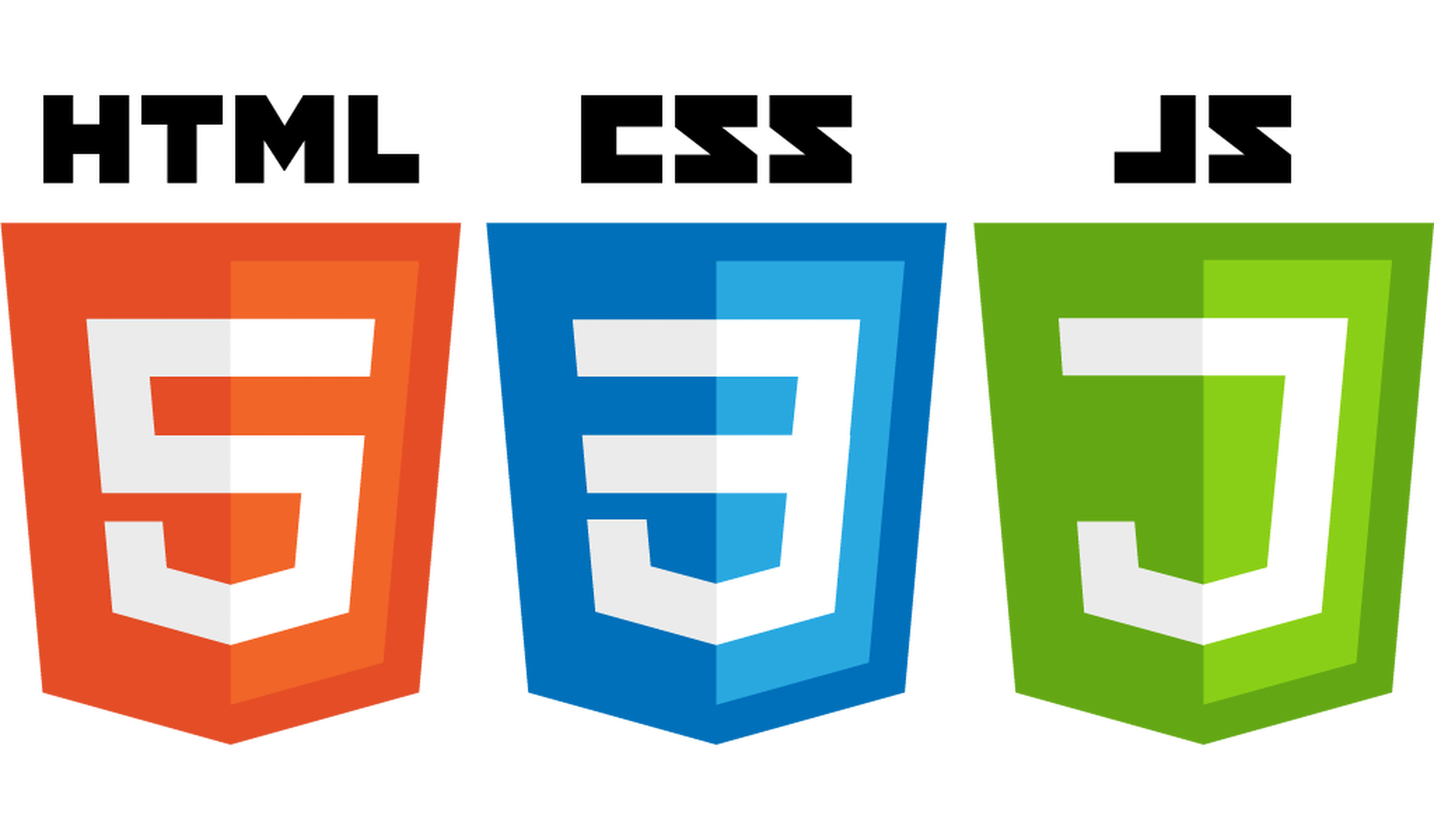 HTML, CSS and JavaScript